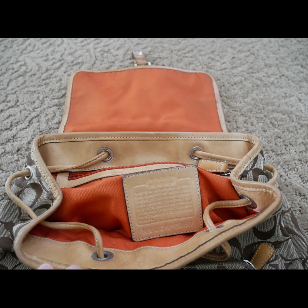 Vintage Coach Backpack - Picture 4 of 5